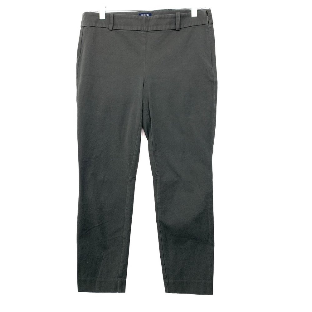J Crew Winnie Pant Grey Cropped